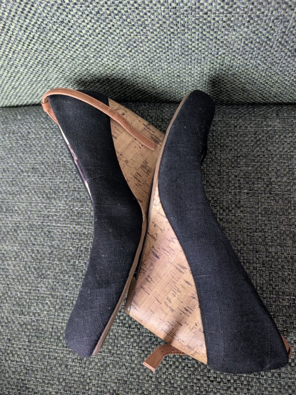 Call It Spring Black Slingback Flats – Classic (Like New) - Picture 3 of 4